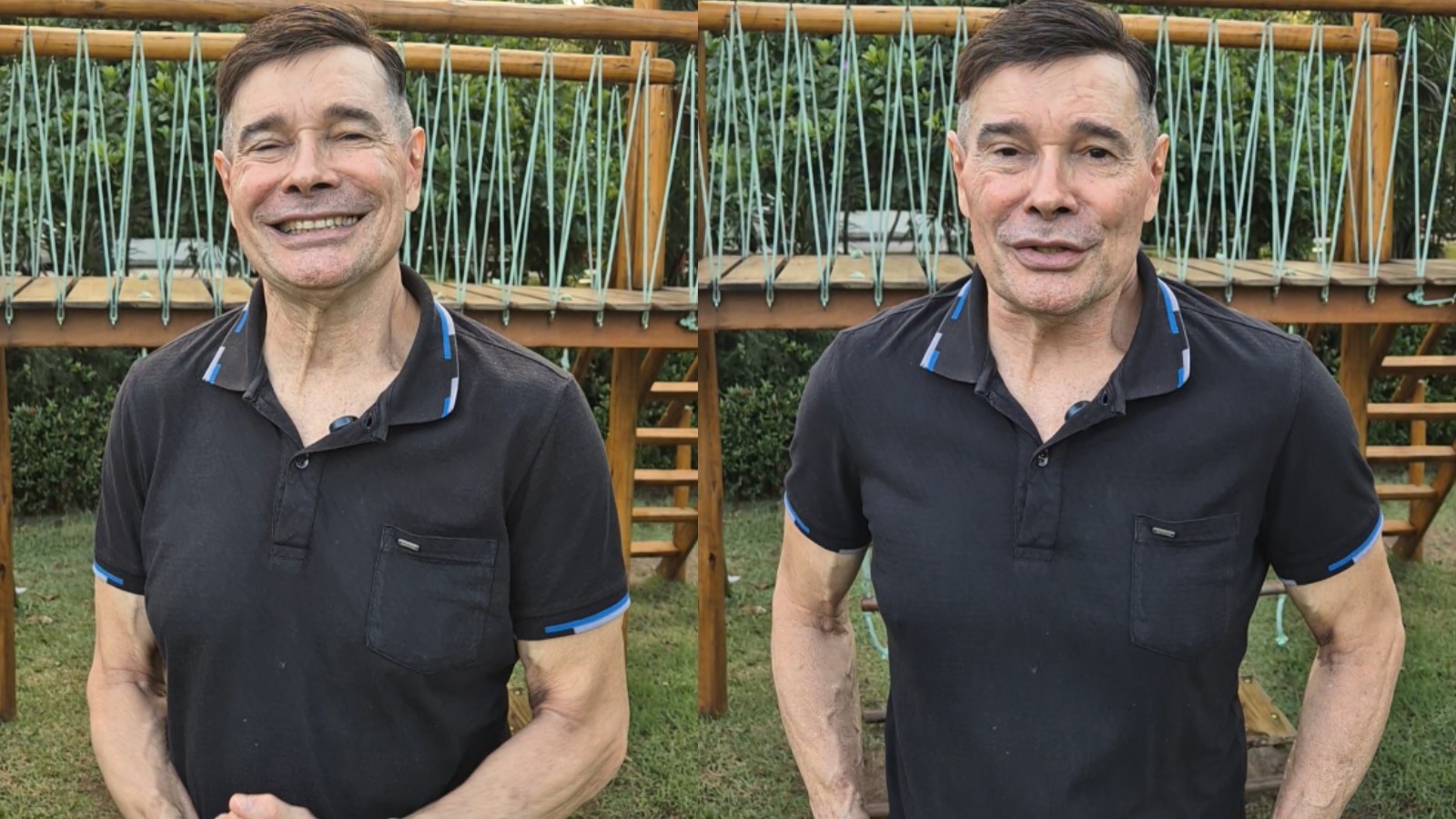 João Inácio Jr. retoma a rotina após internação por erro em lavagem nasal: 'A luta agora é contra os efeitos colaterais dos medicamentos' 1 joao inacio jr