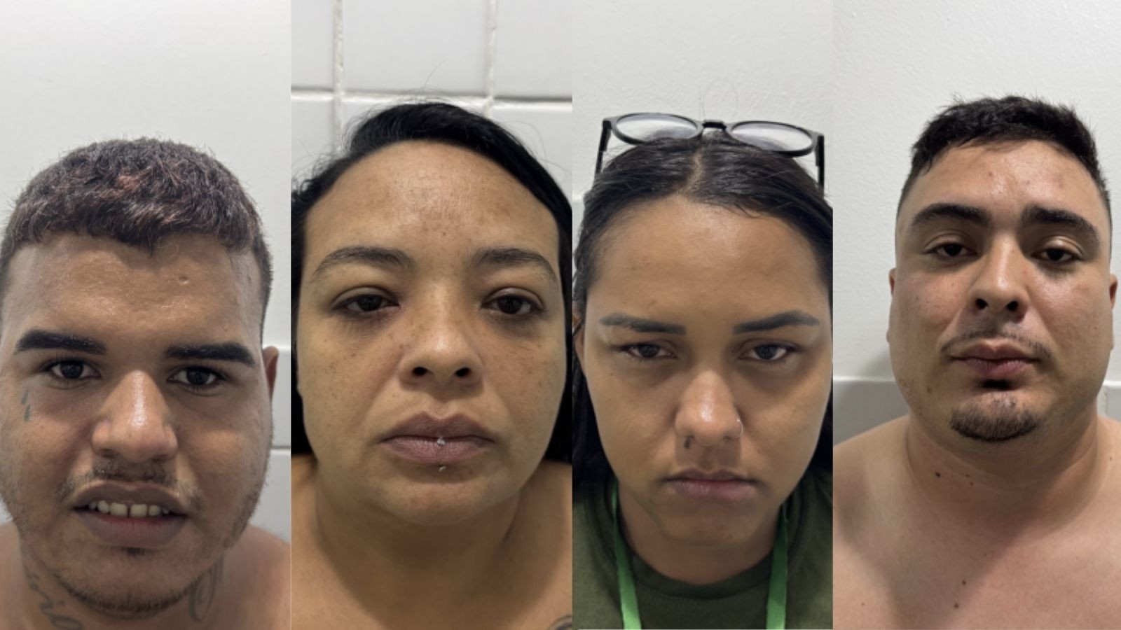 Sequestro de passageira: Justiça libera mulher e mantém quatro presos 1 na sequencia claudio natan ana karolina rayane da silva e otavio joas 1