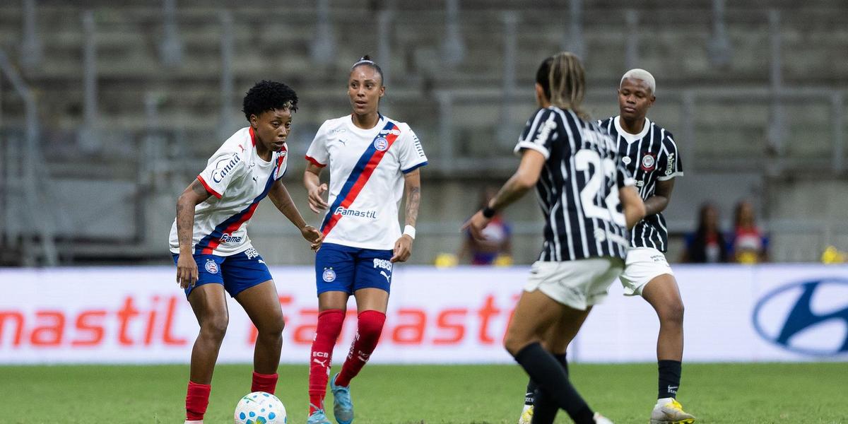 Corinthians vence Bahia na Fonte Nova e larga na frente na semifinal do Brasileiro Feminino 1 55530106772 6e50e6773f k