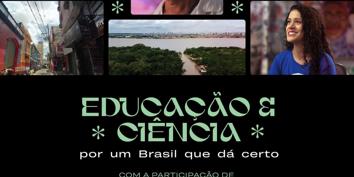 cartaz do documentario educacao e ciencia