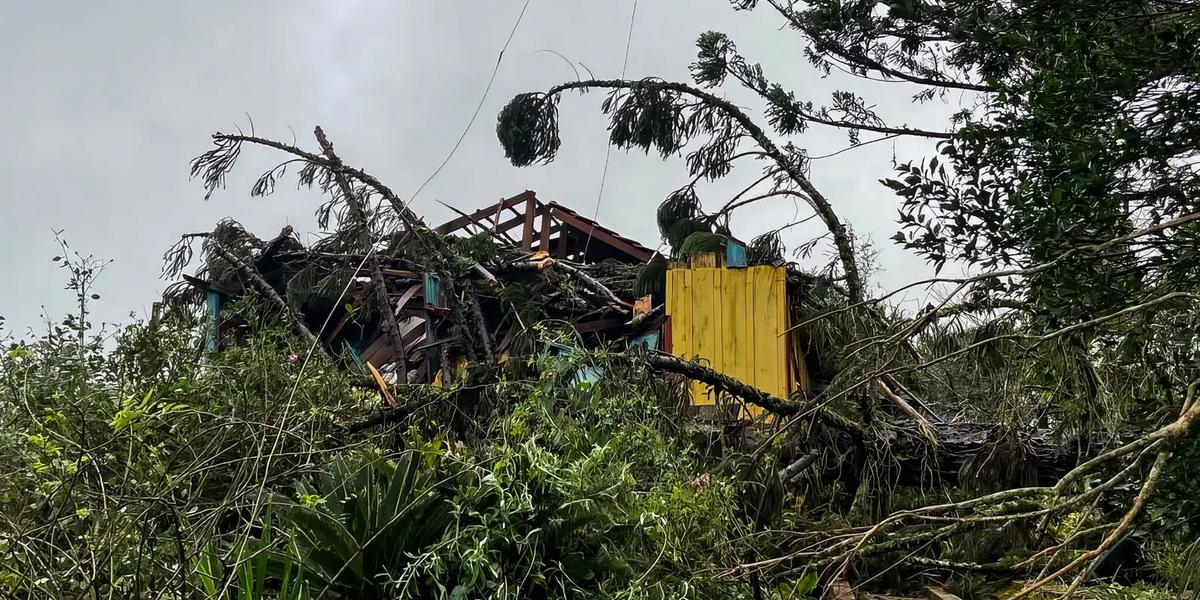 Ciclone extratropical coloca Sul do Brasil em alerta máximo com risco de granizo e ventos fortes 1 ciclone 8 0