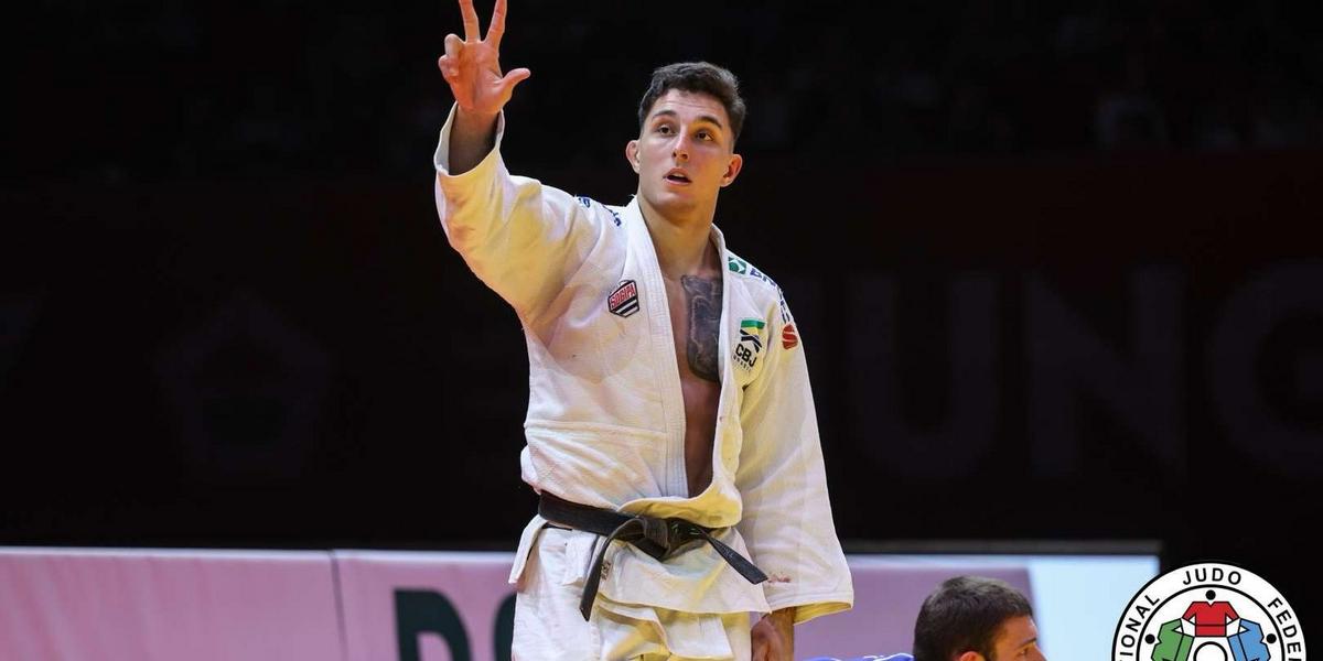 guilherme smichdt ouro grand slam budapeste 2026