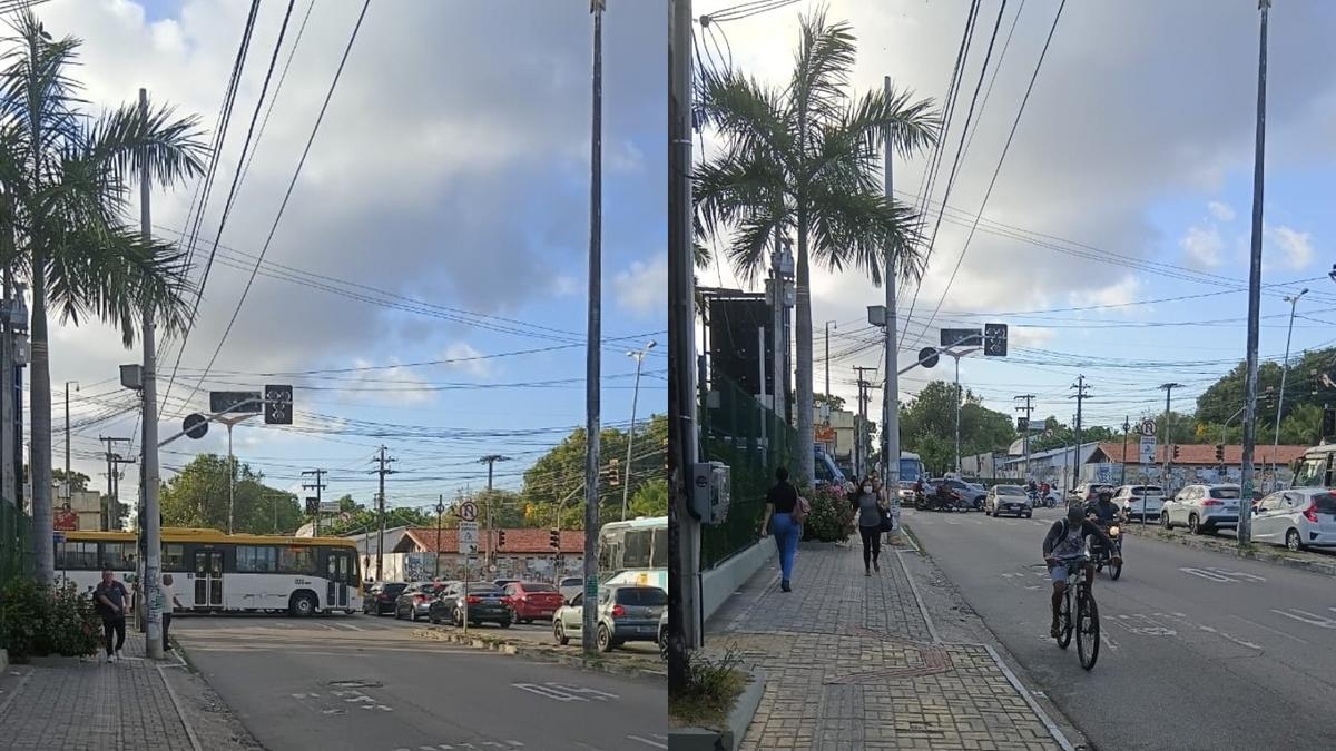 semaforos desligados em fortaleza