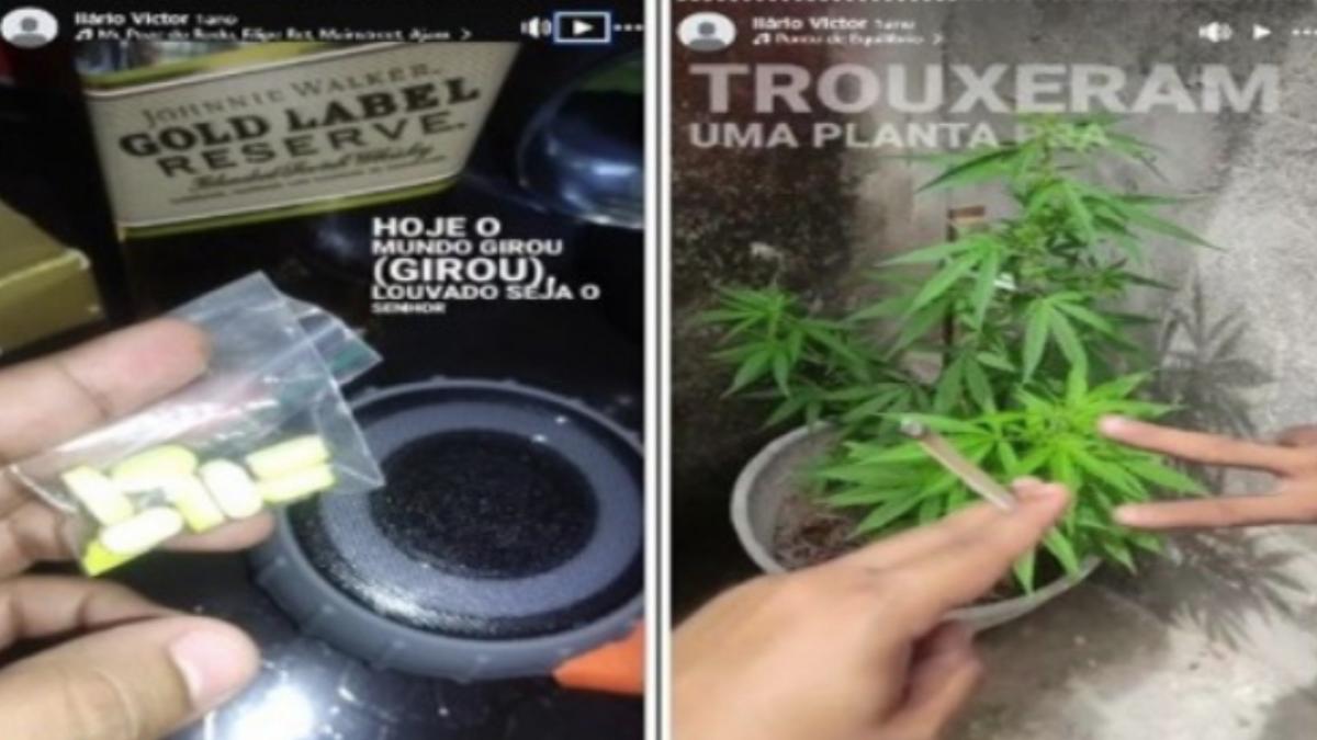 suspeitos vendiam as drogas por meio de aplicativo de mensagens
