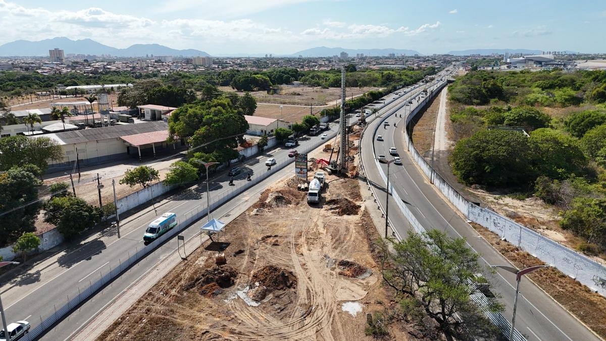 Obras do VLT: Cruzamento no Passaré é interditado nesta terça-feira (15) 1 vlt fortaleza castelao aeroporto